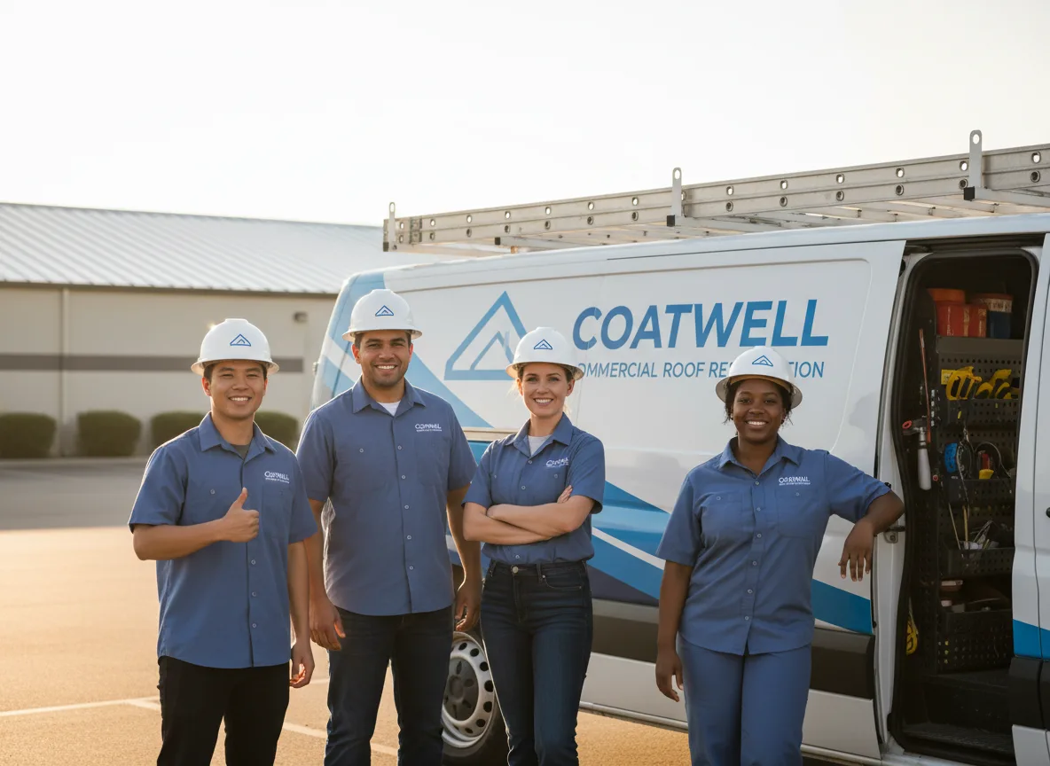 Commercial roof coating company in Odin, MN